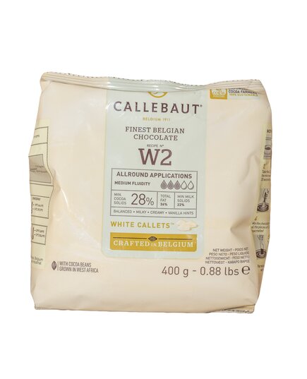 Белый шоколад Callebaut W2 400 г