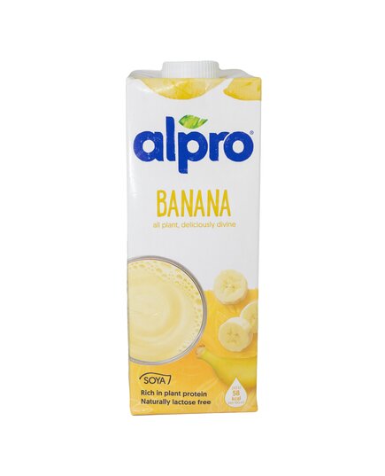 Соєве молоко з банановим смаком Alpro 1 л