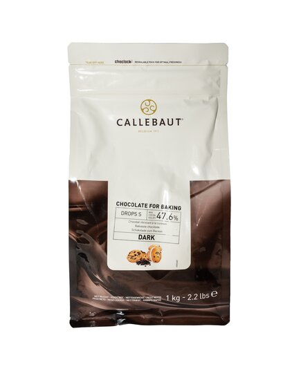 Термостабильный шоколад в форме дропсов Callebaut drops S 1 кг