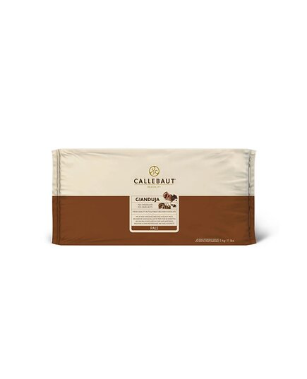 Паста джандуйо из темного шоколада и пасты из фундука Callebaut Dark gianduja 5 кг