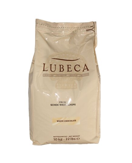 Шоколад білий Lubeca WEISSE 33%, 1 кг