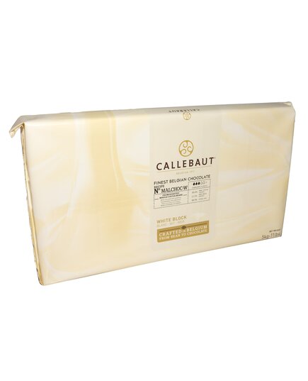 Белый шоколад без сахара Callebaut MALCHOC WHITE 5 кг
