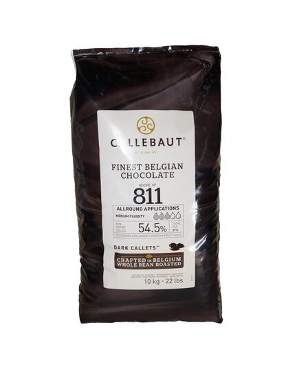 Чорний Шоколад Callebaut №811 10 кг