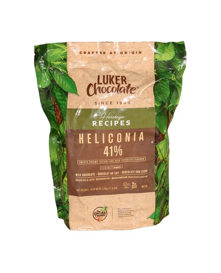 Молочный шоколад Luker Chocolate HELICONIA 41% 2.5 кг