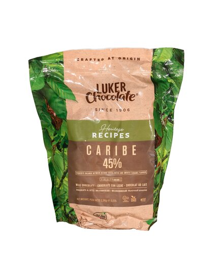 Молочний шоколад Luker Chocolate CARIBE 45% 2.5 кг
