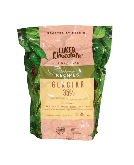 Белый шоколад Luker Chocolate GLACIAR 35% 2.5 кг