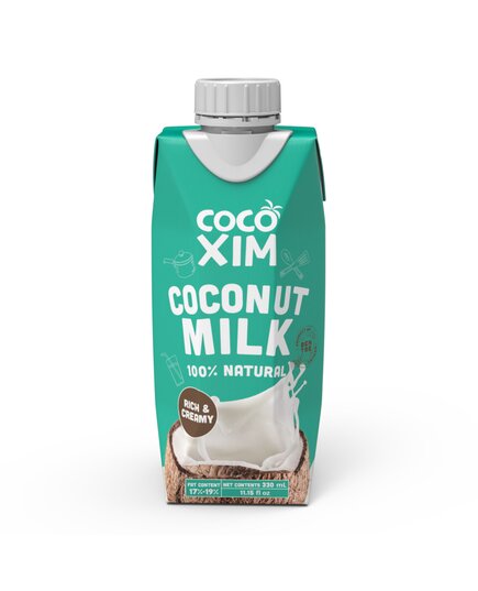 Кокосовое молоко 17-19% Cocoxim 330 мл, Вес: 330 г