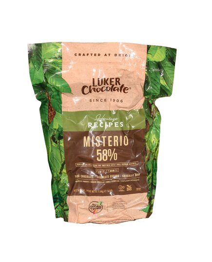 Чорний шоколад Luker Chocolate MISTERIO 58% 2.5 кг