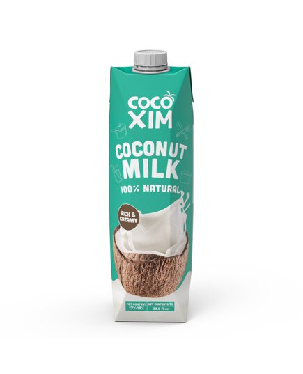 Кокосове молоко 17-19% Cocoxim 1 л, Вага: 1 кг