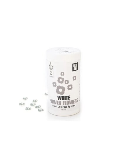 Краситель белый Power Flowers NON AZO White 50 г, Цвет: Белый