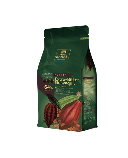 Темний шоколад Cacao Barry GUAYAQUIL 64% 20 кг