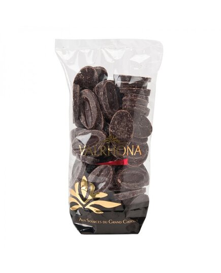 Шоколад черный VALRHONA Satilia Noire 62% 12 кг