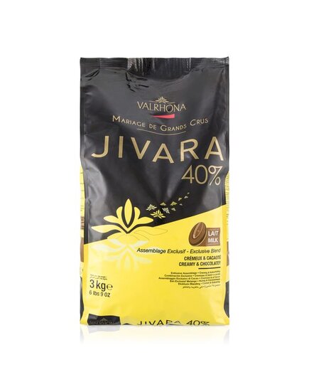 Шоколад молочный VALRHONA Jivara 40% 3 кг