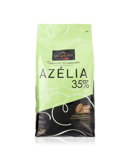 Шоколад молочный VALRHONA Azelia 35% 3 кг