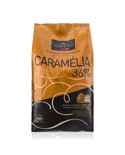 Шоколад молочный VALRHONA Caramelia 36% 3 кг