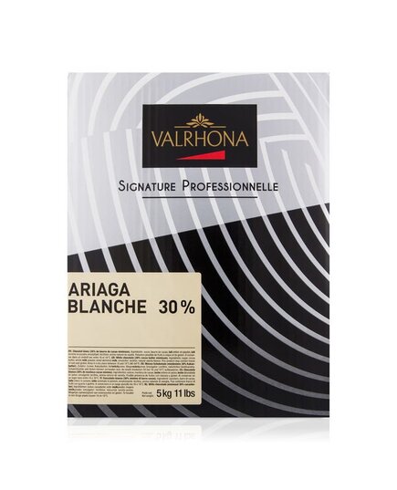 Шоколад білий VALRHONA Ariaga Blanche 30% 1 кг