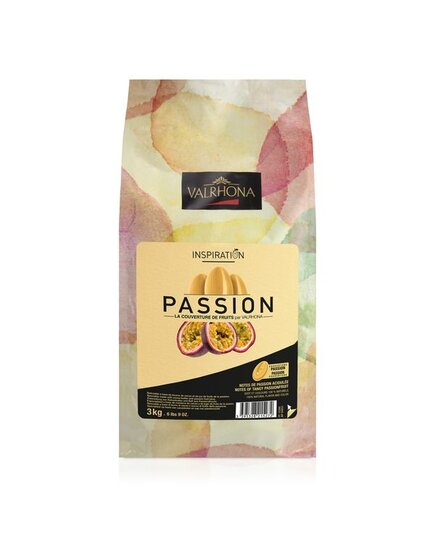 Шоколад зі смаком Маракуї VALRHONA Inspiration Passion 3 кг