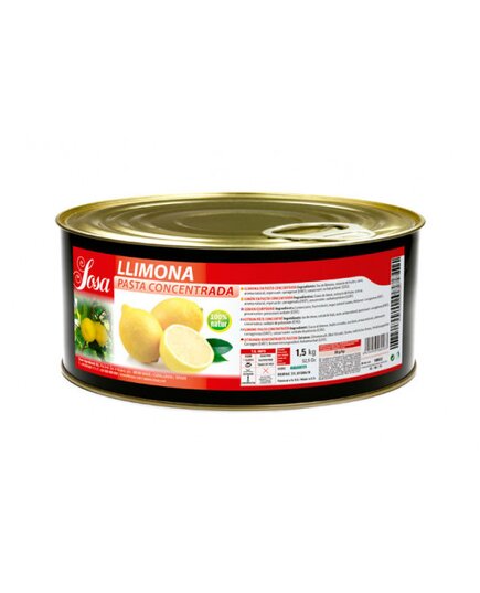 Паста концентрированная Sosa Лимон 1.5 кг