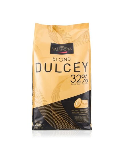Шоколад белый VALRHONA Dulcey 32% 3 кг