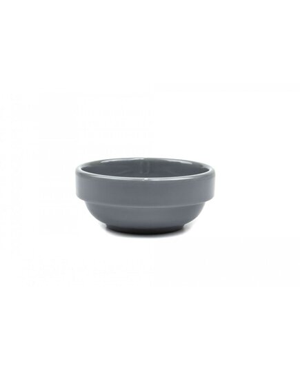 Соусник круглый из меламина 40 мл, пастельно серый, 61×25 мм, Цвет: Серый