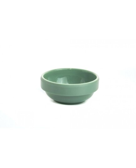 Соусник круглий з меламіну 40 мл, пастельно зелений, 61×25 мм, Колір: Зелений