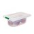 Контейнер для зберігання з кришкою поліпропілен 1/9 65 мм 500 мл, зображення 4