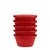 Соусник з меламіну круглий червоний 50 мл 74×36 мм, зображення 4