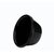 Соусник з меламіну круглий чорний 50 мл 74×36 мм, зображення 3