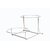 Дворівнева підставка з нержавіючої сталі 65×38×36 см