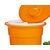 Сушарка для зелені та салату ручна помаранчева 25 л, Колір: Помаранчевий, зображення 9