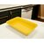 Блюдо для викладання продуктів з меламіну 30×19,5×5,5 см жовте, зображення 3