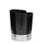 Стакан для трубочок чорний 13,5×13,5×17 см