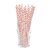Трубочка для коктейля бумажная, красный горошек 6×200 мм, изображение 3