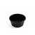 Соусник із полікарбонату круглий чорний 80 мл 71 мм