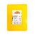 Дошка обробна HDPE з жолобом, 400×300×18 мм, жовта, Колір: Жовтий, зображення 5
