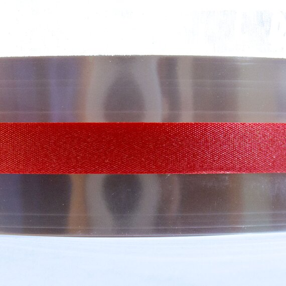 Прозора бордюрна стрічка із червоною смугою Modecor, зображення 2