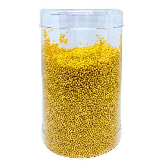 Сахарные шарики Barbara Luijckx Золотые малые 1 мм 200 г, изображение 2