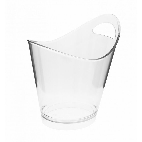 Відро для льоду з полікарбонату прозоре 4 л, зображення 2