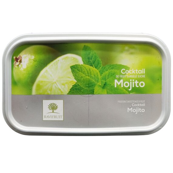 Заморожене пюре RAVIFRUIT Мохіто(Лайм та м'ята) 1 кг, зображення 2