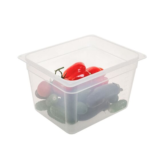 Контейнер для зберігання з кришкою поліпропілен 1/2 200 мм 11 л, зображення 3