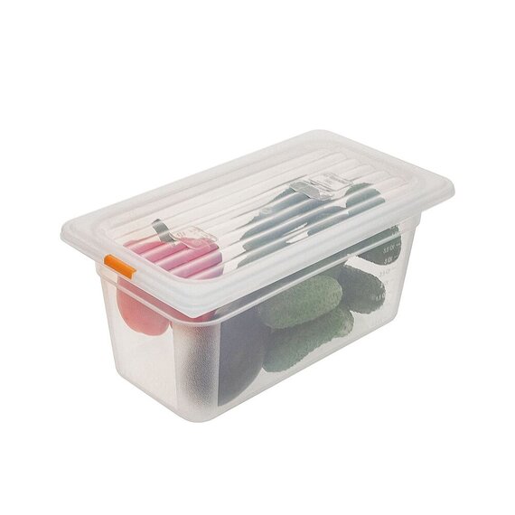 Контейнер для зберігання з кришкою поліпропілен 1/3 150 мм 5 л, зображення 4