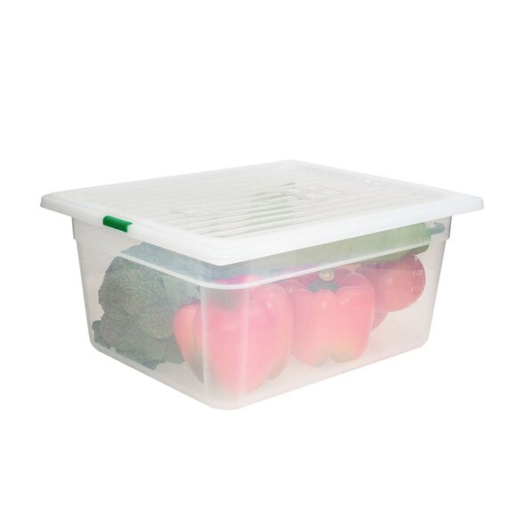 Контейнер для зберігання з кришкою поліпропілен 1/2 150 мм 8 л, зображення 5