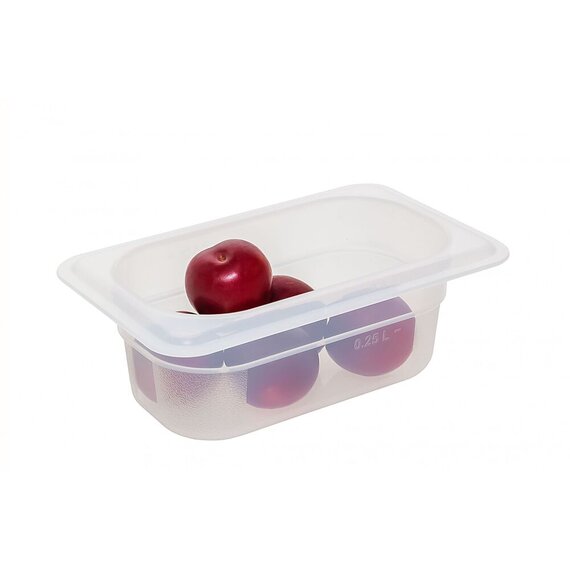 Контейнер для зберігання з кришкою поліпропілен 1/9 65 мм 500 мл, зображення 3