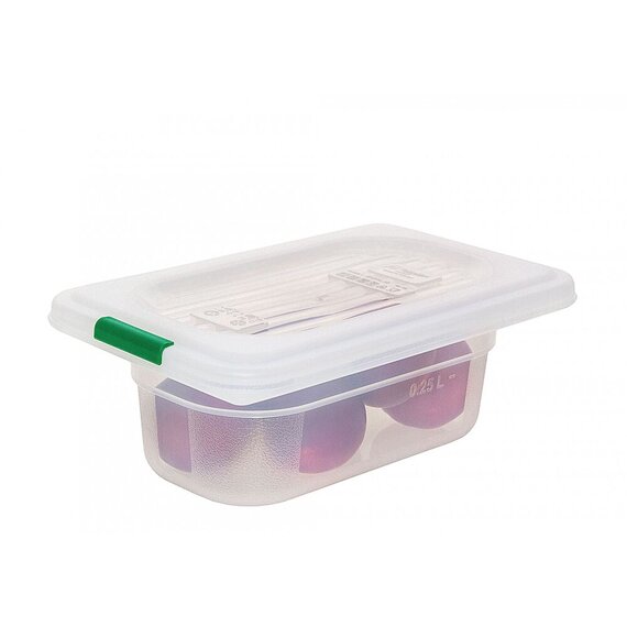 Контейнер для зберігання з кришкою поліпропілен 1/9 65 мм 500 мл, зображення 4