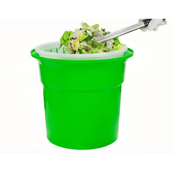 Сушарка для зелені та салату ручна зелена 12 л, зображення 3 Сушарка для зелені та салату ручна зелена 12 л, зображення 3