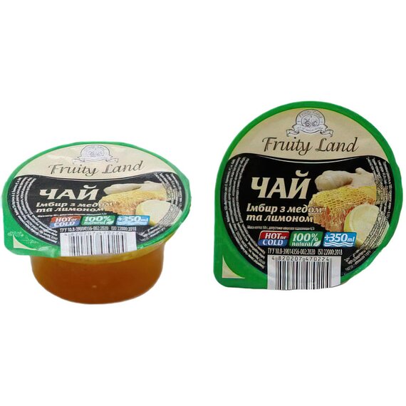 Чай Имбирный с медом и лимоном Fruity Land 24 шт, изображение 3