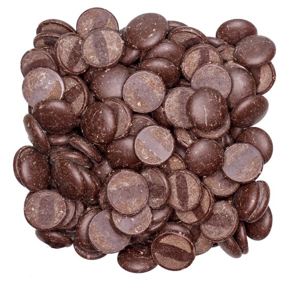 Чорний шоколад VELICHE DARK TEMPTATION 64% 1 кг, зображення 3