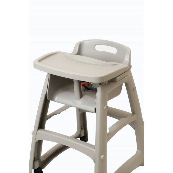 Детский стульчик для ресторана, серый, Цвет: Серый, изображение 12