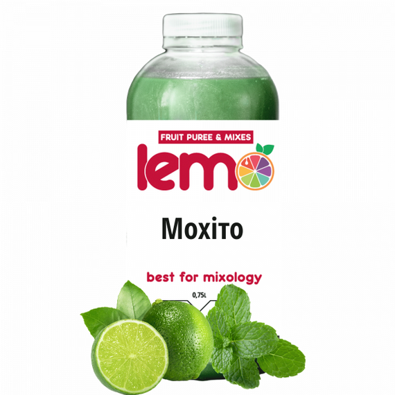 Основа для лимонада и чая (фруктовое пюре) Lemo Мохито 750 мл