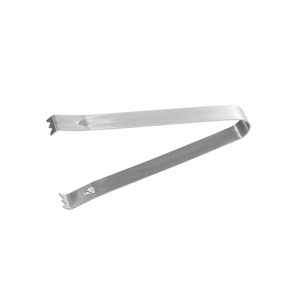 Щипці для льоду з нержавіючої сталі 15,5 см, зображення 2 Щипці для льоду з нержавіючої сталі 15,5 см, зображення 2